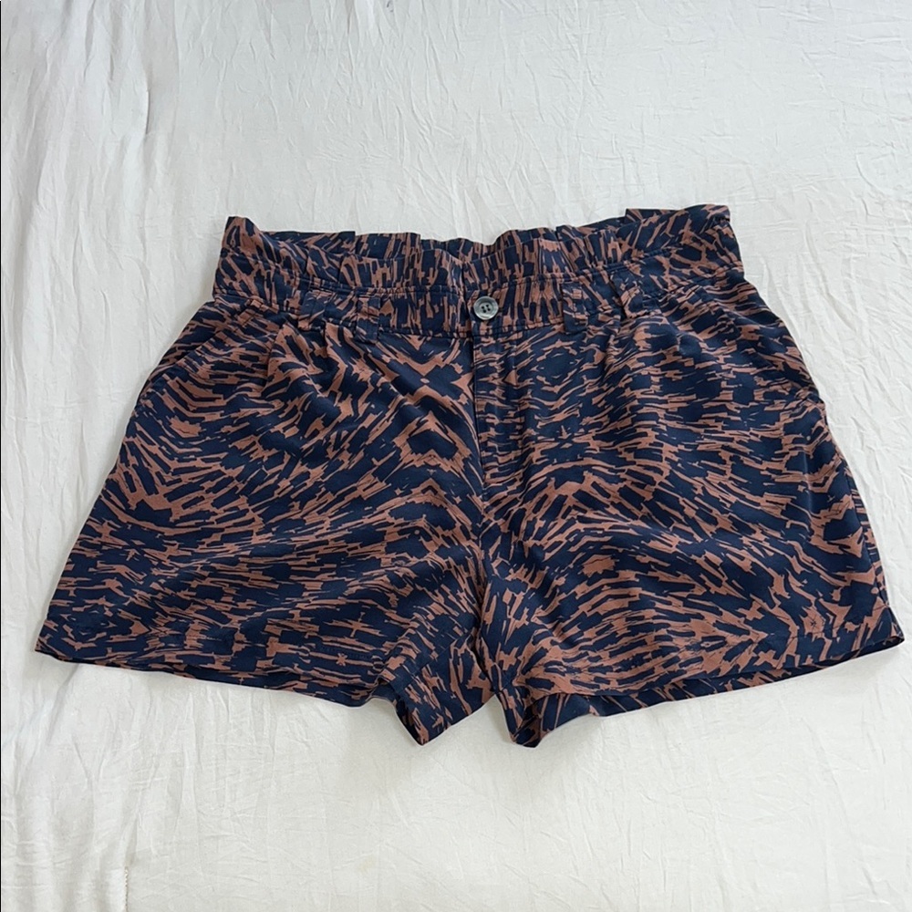 Broadway & Broome Shorts with Elastic‎ Waistband 100 silk